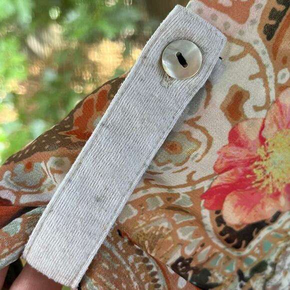 Ali Miles Women's Colorful Floral Boho Top Size 2X - Picture 6 of 10